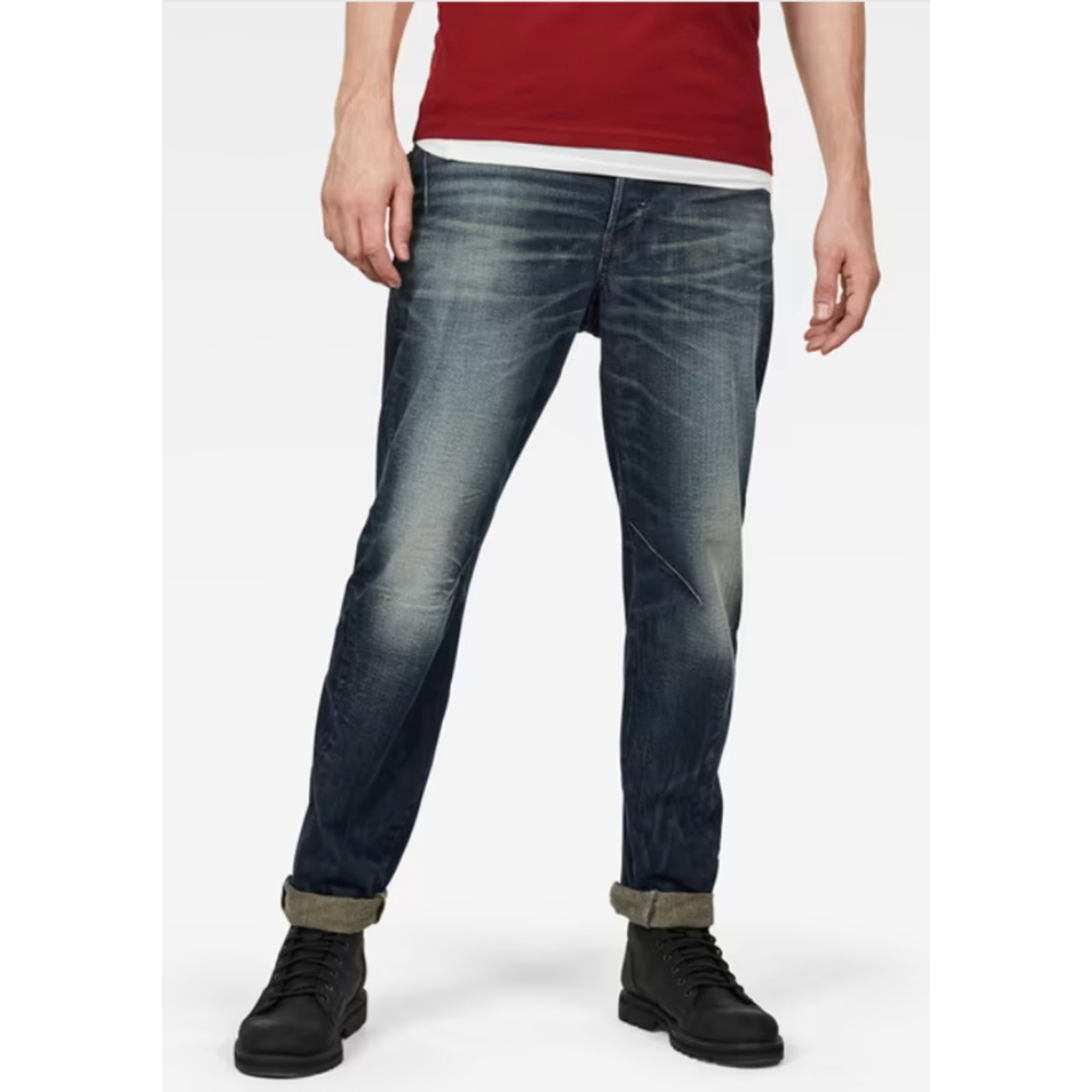 G-Star RAW Tobog 3D Relaxed Tapered Jeans | Antic Nile | 32x32 | Organic Cotton